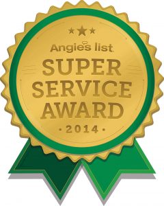 Changing Spaces Moving Awarded Angies List Super Service Award 2014