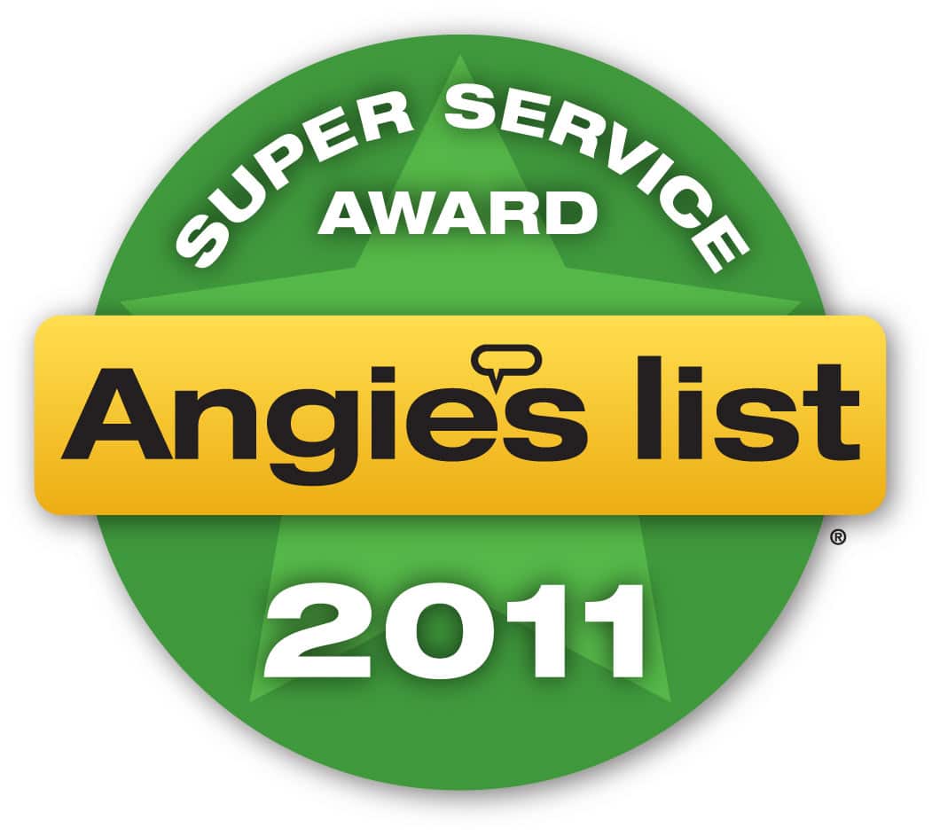 Changing Spaces Moving Awarded Angies List Super Service Award 2011