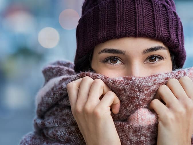 alabama homeowner dressed for cold weather